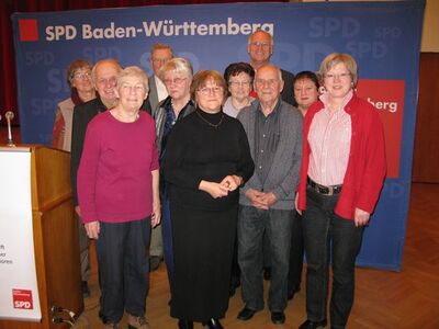 Die Reutlinger AG60-Delegation